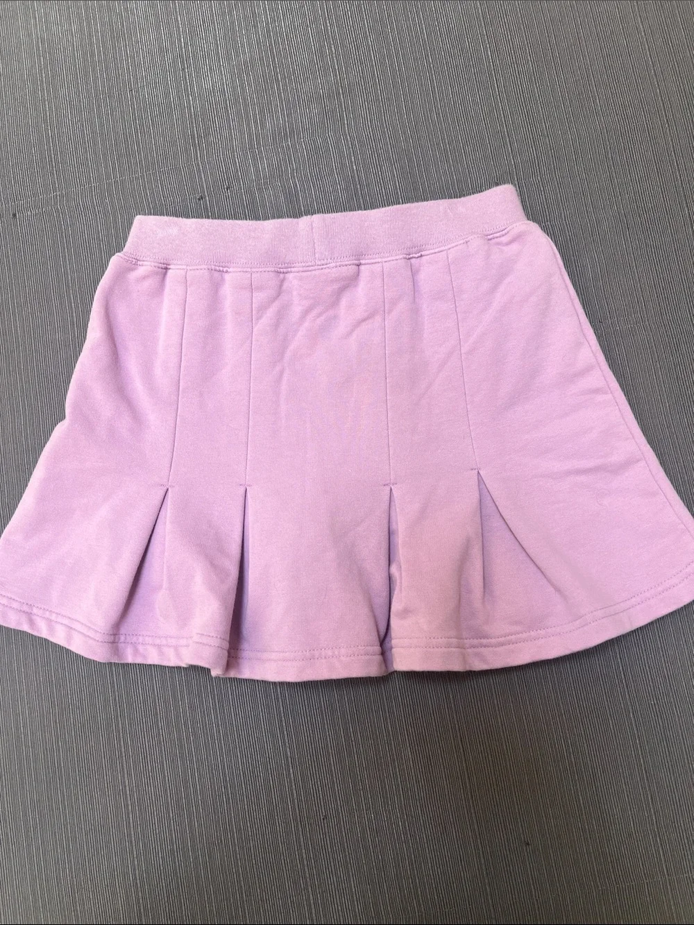 GAP Girls Knit Pleated Skorts in Light Blue and Lilac-Sz M (8)